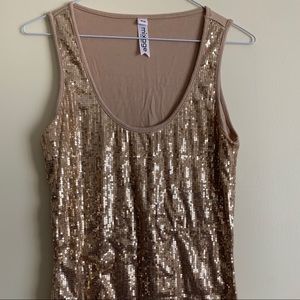 Sequins Long tank